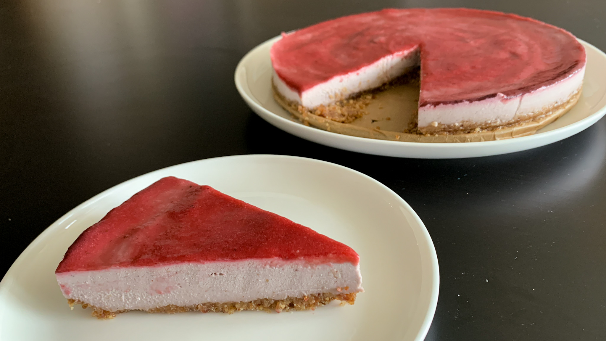 Raw Strawberry Cardamom Cheesecake Sunita Spice