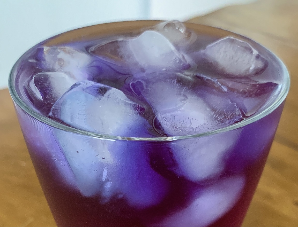 Magic Galaxy Squash - Butterfly Pea and Rosella Drink - Much Butter